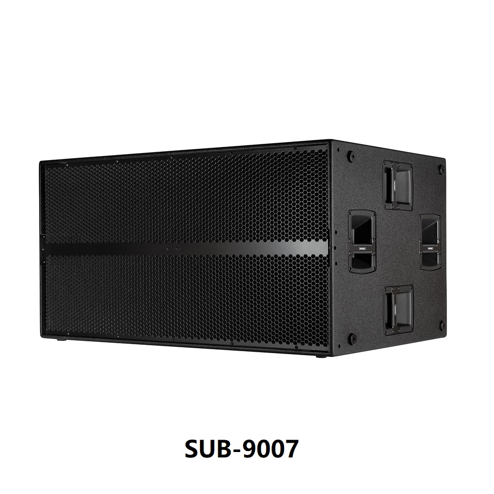 SUB-9006/SUB-9006AS/SUB-9007/SUB-9007AS doble 18/21 pulgadas Sistema de audio de sonido de altavoz de subwoofer activo pasivo/activo de alta potencia RCF