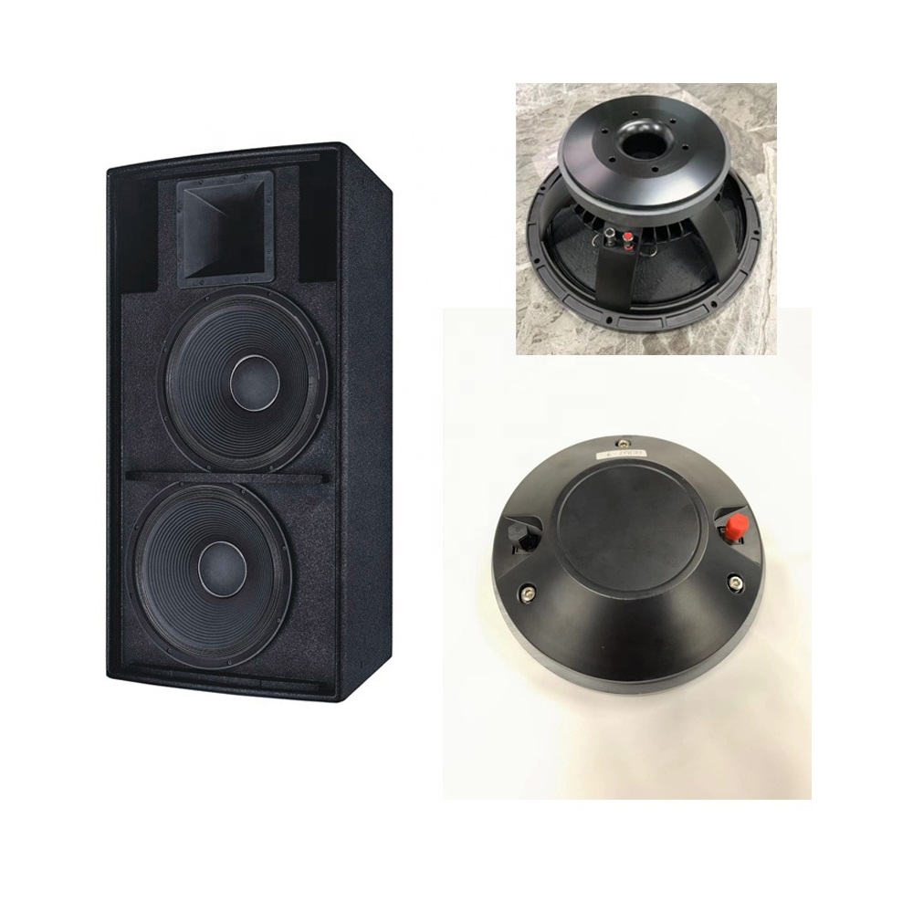 F215 altavoz de madera dual 15pulgadas caja de gabinete de sonido de audio profesional altavoces dj altavoz Martin F215+ blackline